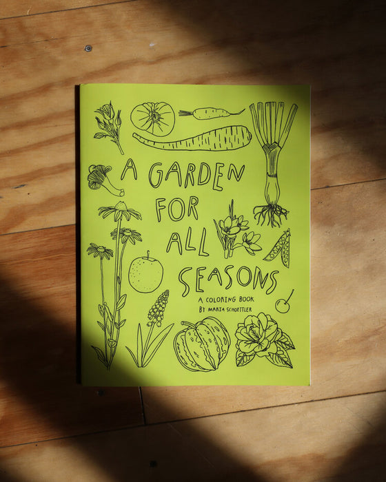A Garden For All Seasons Coloring Book