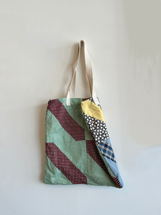 1940's Quilt Top Tote